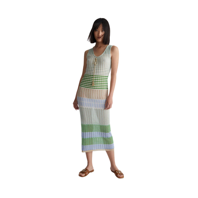 Women's long knitted dress