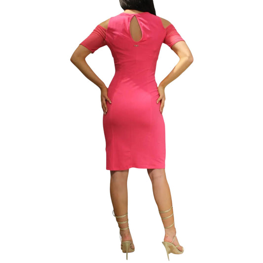 Abito Donna con motivo cut-out sulle spalle