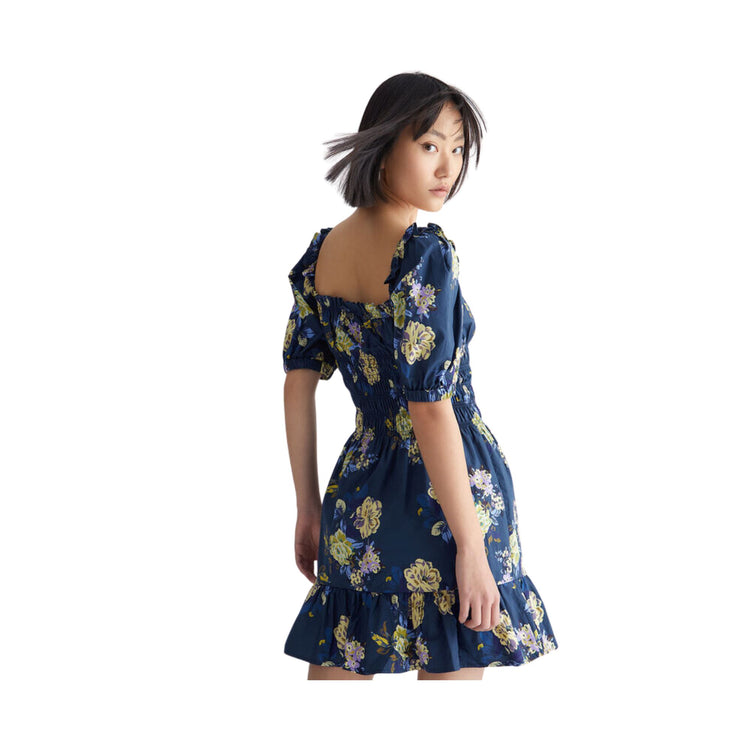 Women's dress with all-over floral print