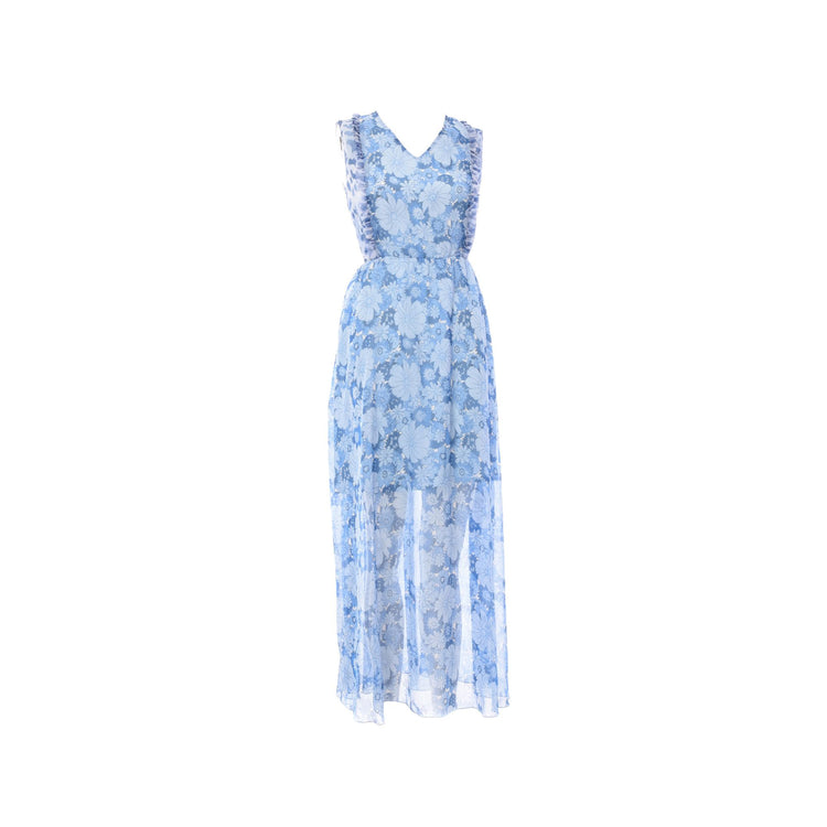 Women's long floral dress