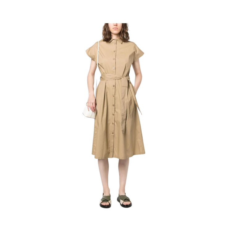 Robe femme avec boutons sur le devant