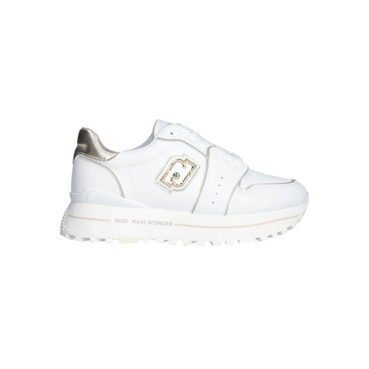 Sneakers Donna con tomaia in pelle bianca
