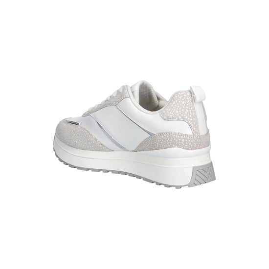 Sneakers Donna con plateau Bianco