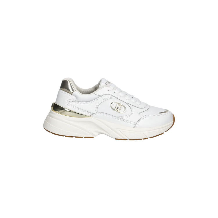  Sneakers Donna bianche con logo laterale