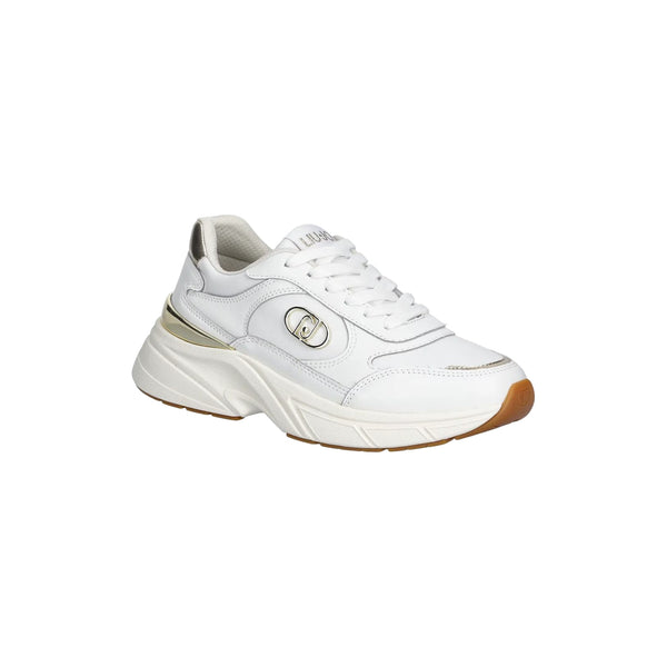  Sneakers Donna bianche con logo laterale