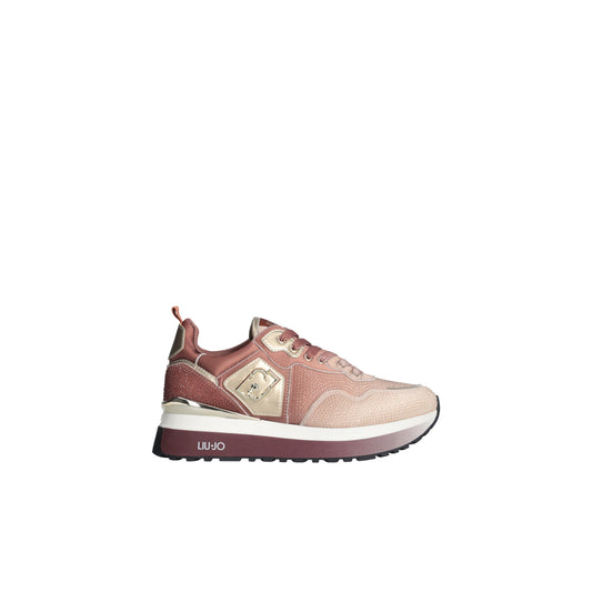 Acquista subito la Sneakers Donna,  con inserti effetto laminato, lacci piatti dégradé e logo LJ metallico applicato sul lato, firmate Liu Jo su Martini 900: vieni a scoprire tutta la collezione sul nostro sito