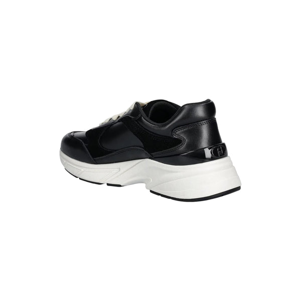 Sneakers Donna con inserti in suede Nero
