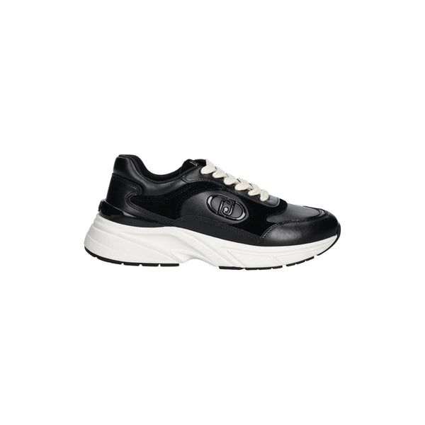 Sneakers Donna con inserti in suede Nero