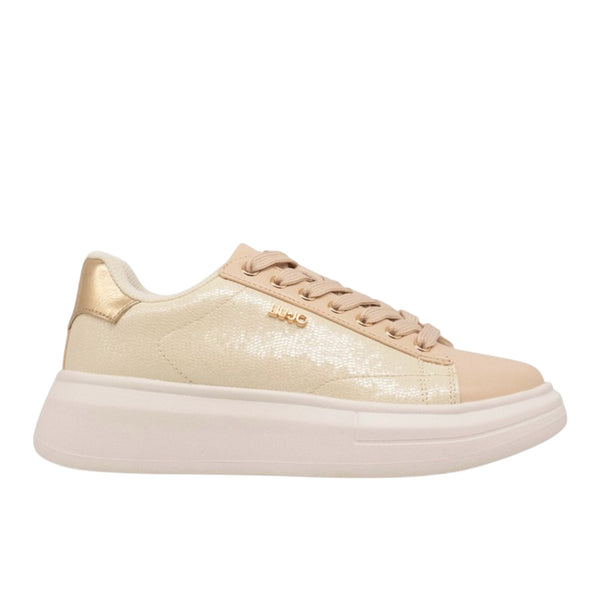Sneakers Donna Babol  con tomaia lucida Oro