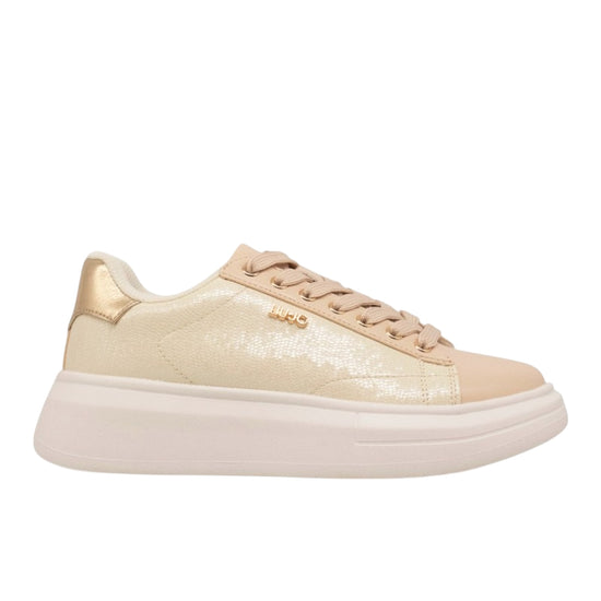 Sneakers Donna Babol  con tomaia lucida Oro