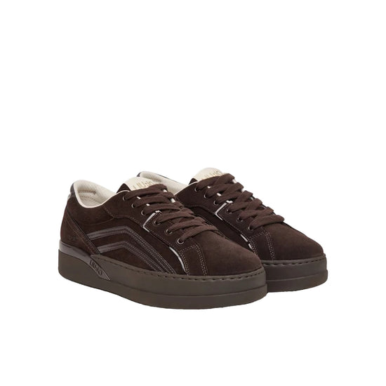 Sneakers Donna in suede marrone