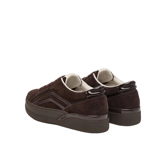 Sneakers Donna in suede marrone