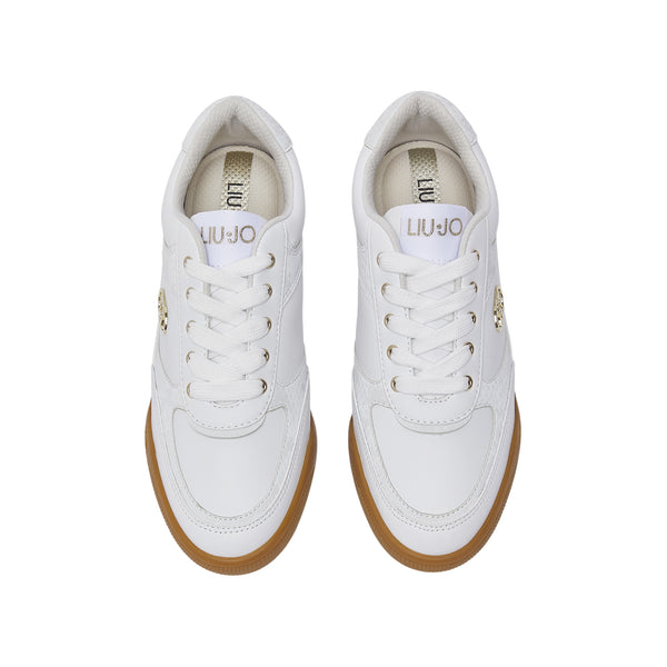 Sneakers Donna dettagli effetto pitone