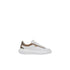 Sneakers Donna in misto pelle, con inserti Marroni 
