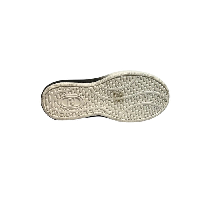 Sneakers Donna con inserto gold suola