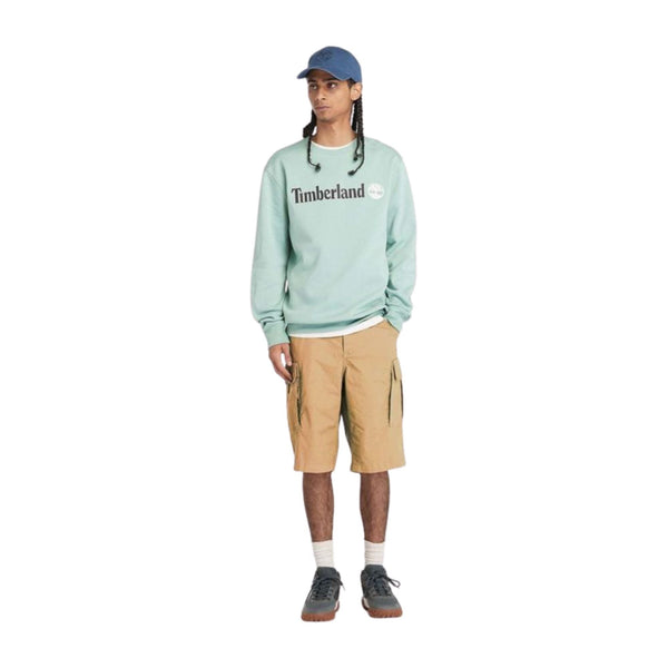 Bermuda Uomo Brookline Cargo, con patte laterali e patch logo