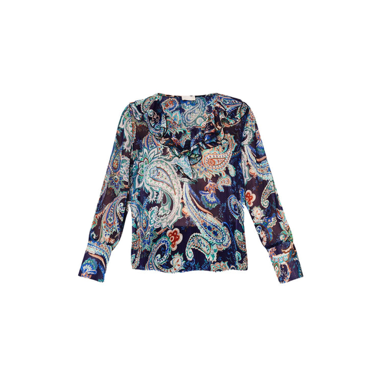 Blusa Donna con fantasia paisley