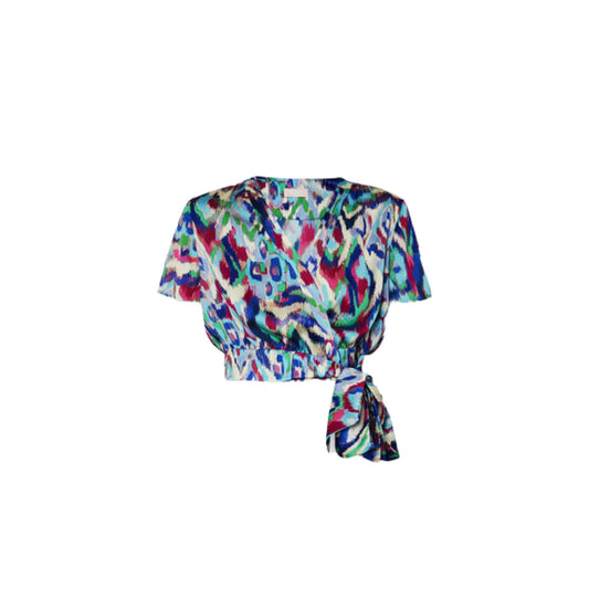 Blusa Donna con taglio ad incrocio