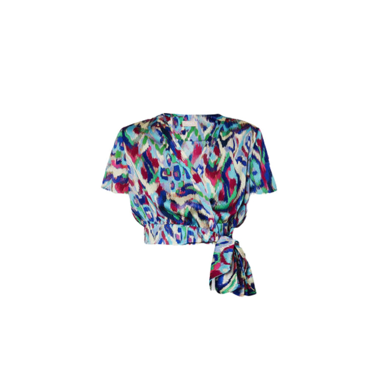 Blusa Donna con taglio ad incrocio