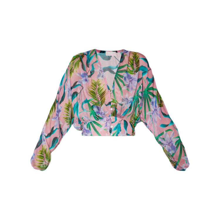 Blusa Donna con bottoni frontali