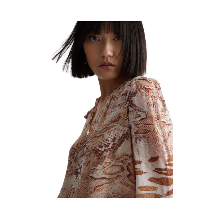 Blusa Donna pitonata