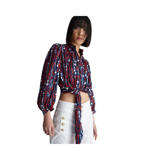 Blusa Donna con stampa stelle