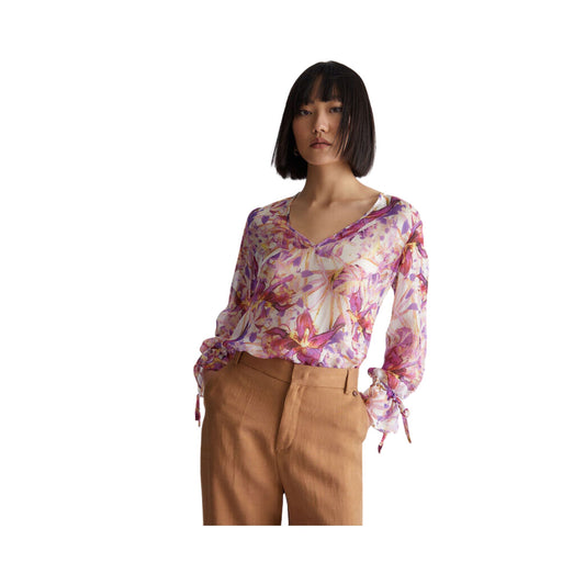 Blusa Donna con fantasia floreale