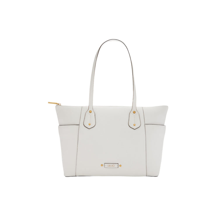 Sac shopping femme effet foulonné