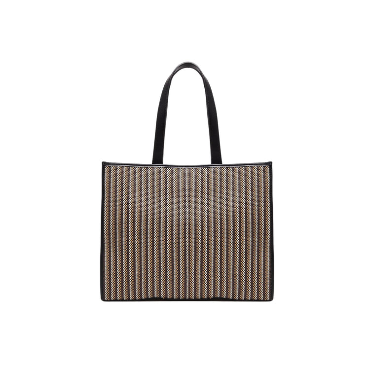 Sac cabas femme rayé