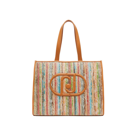 Borsa Donna modello shopper intrecciato