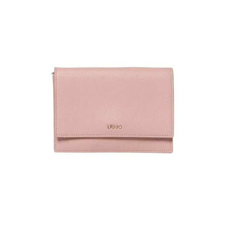 Women's shoulder bag with saffiano finish