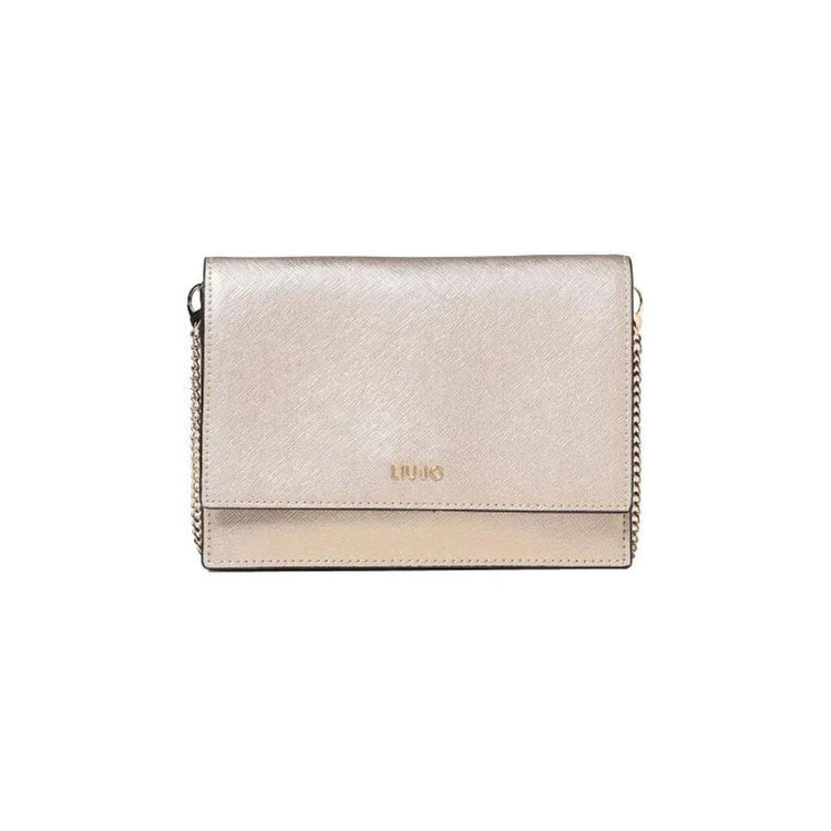 Women's shoulder bag with saffiano finish