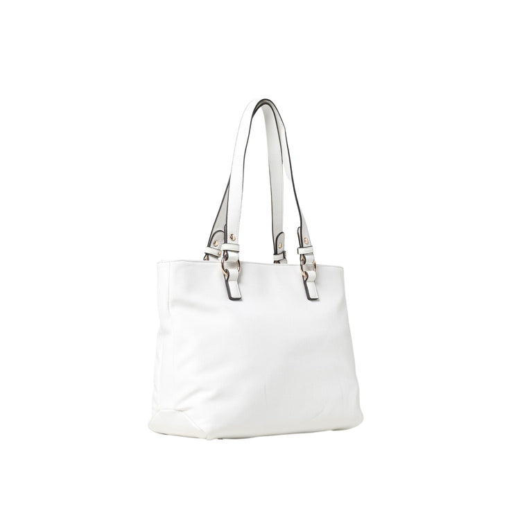 Women's bag in micro-grain synthetic leather