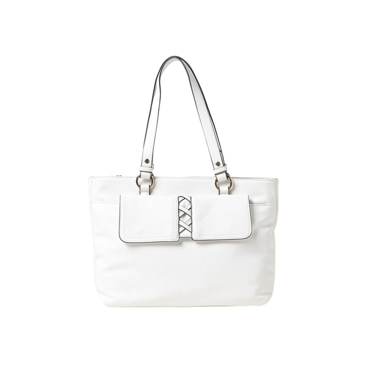 Women's bag in micro-grain synthetic leather