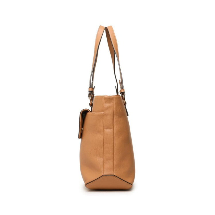 Women's bag in micro-grain synthetic leather