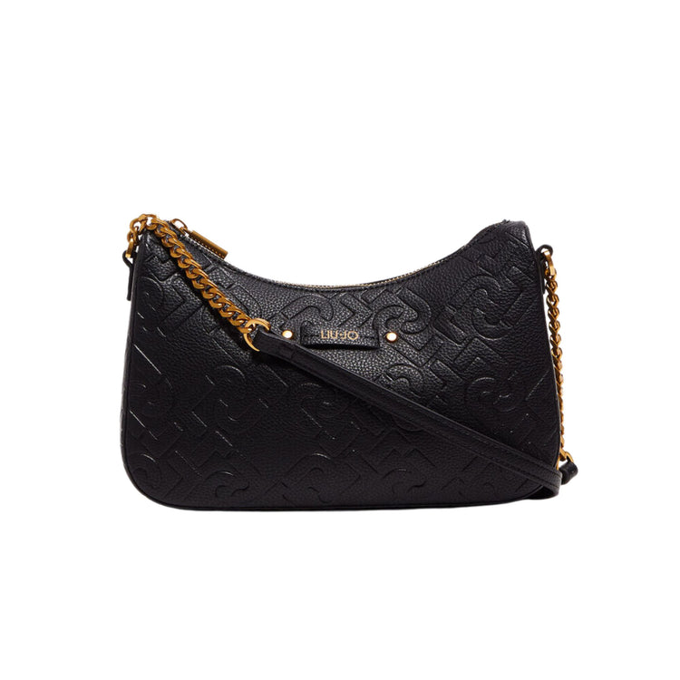 Women's bag with tumbled effect