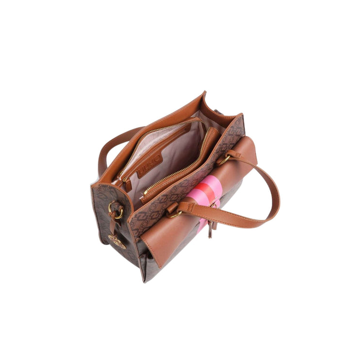 Borsa Donna con motivo logo all over