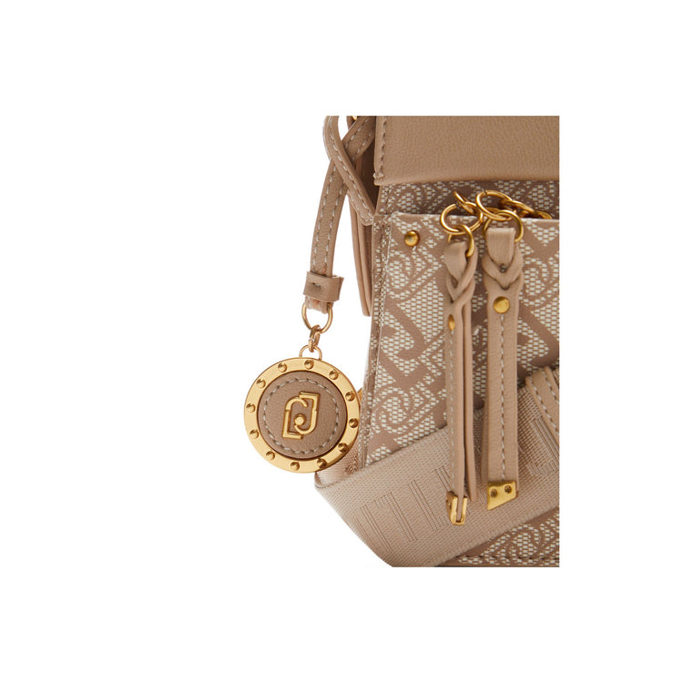 Women's bag with monogram print