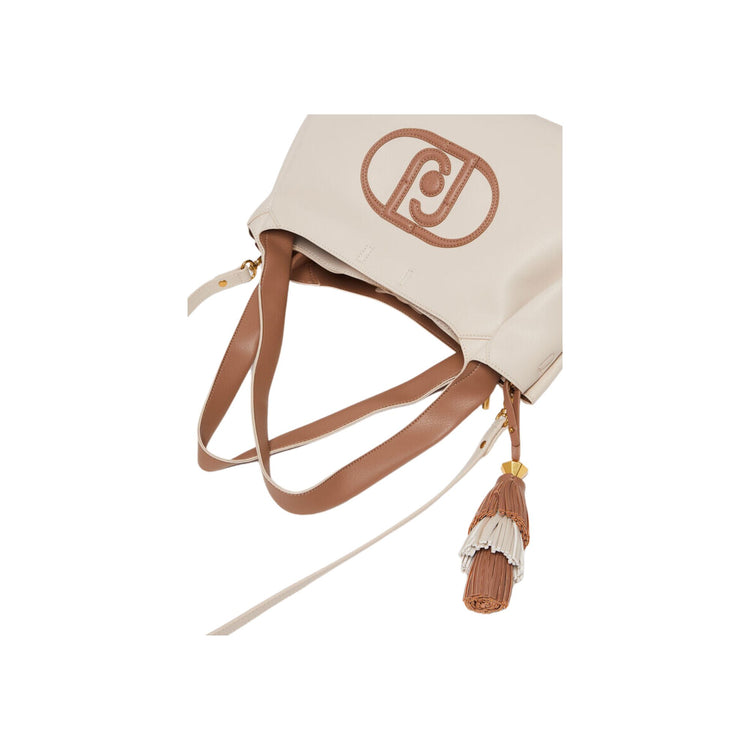 Women's shopping bag with logo