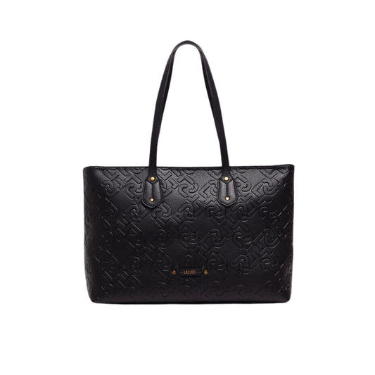 Women's bag with tumbled effect