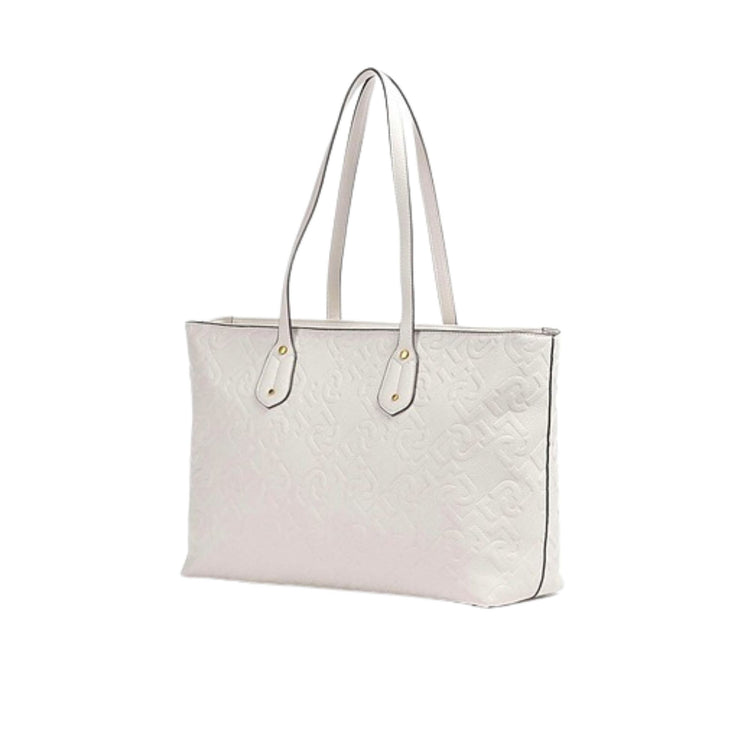Women's bag with tumbled effect