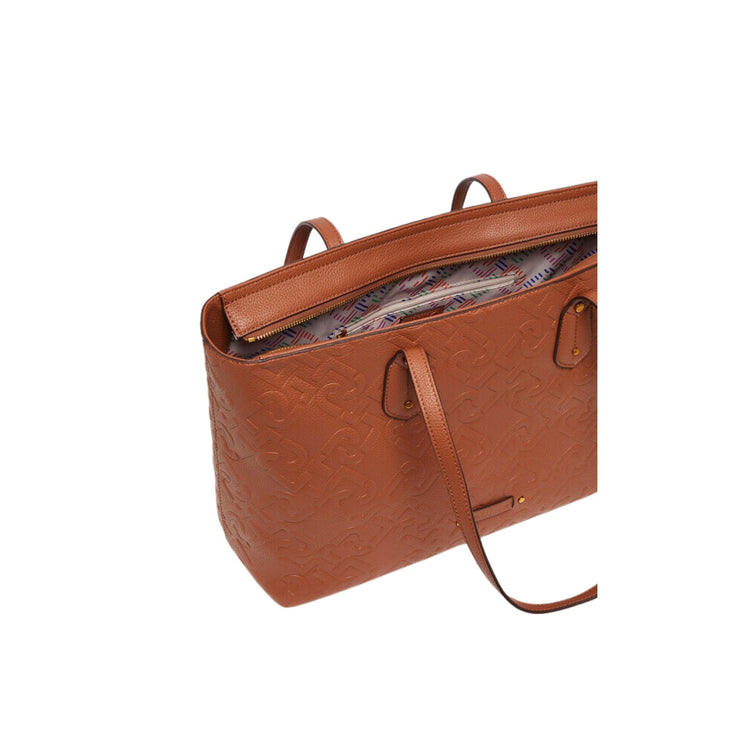 Women's bag with tumbled effect