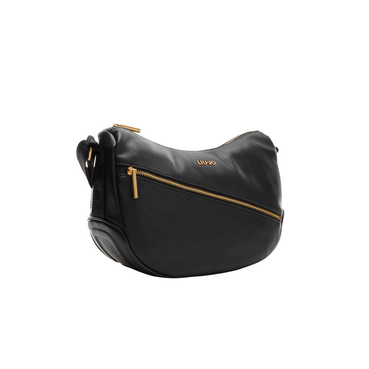 Women's bag with logoed shoulder strap