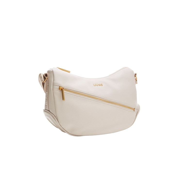 Women's bag with logoed shoulder strap