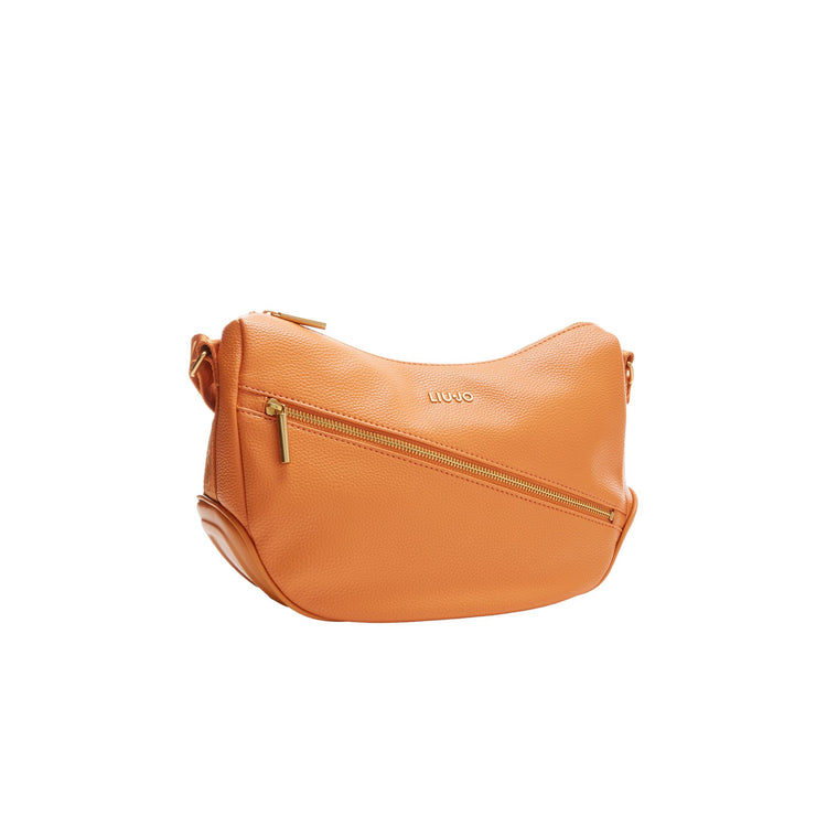 Women's bag with logoed shoulder strap