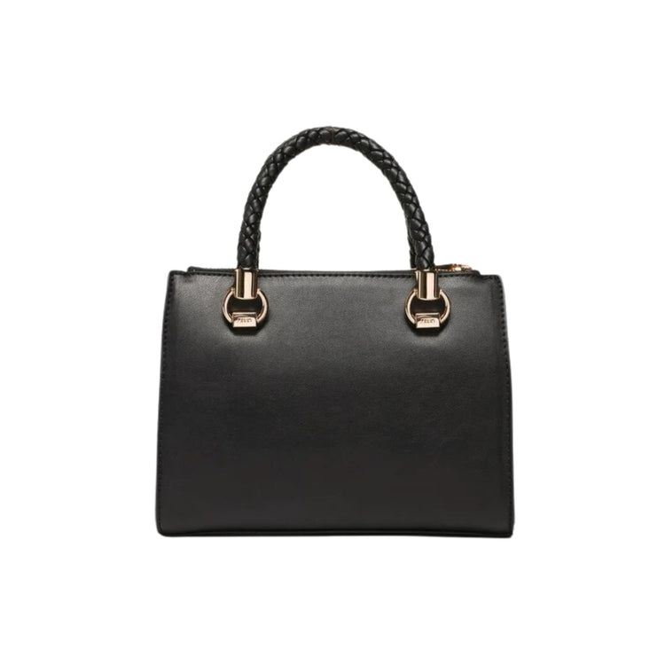 Women's bag with braided handles