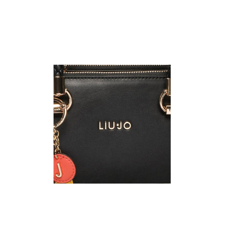 Women's bag with braided handles