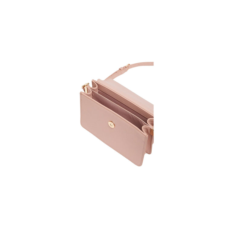 Solid color women's shoulder bag