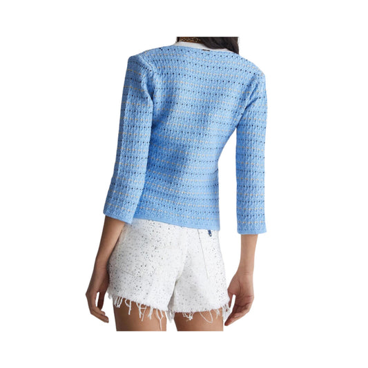 Giacca Donna in maglia jacquard