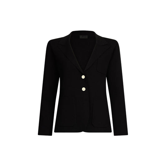 Giacca in maglia nera da Donna